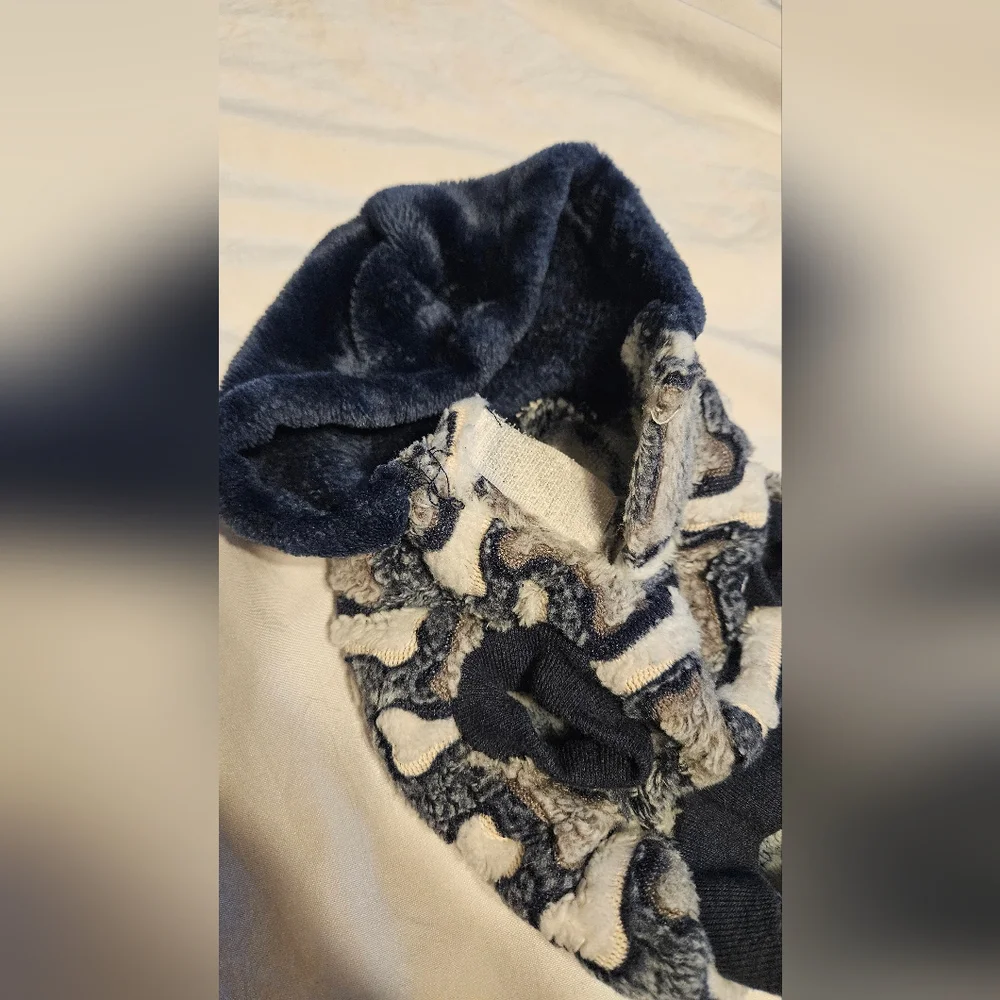 Fleece Dog Bone Hoodie XXS